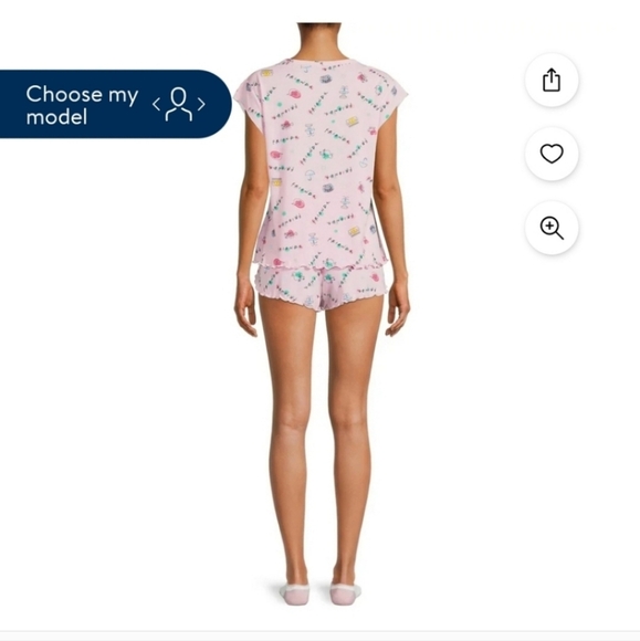 Warner bros "friends" pajama set 3x - Picture 3 of 5